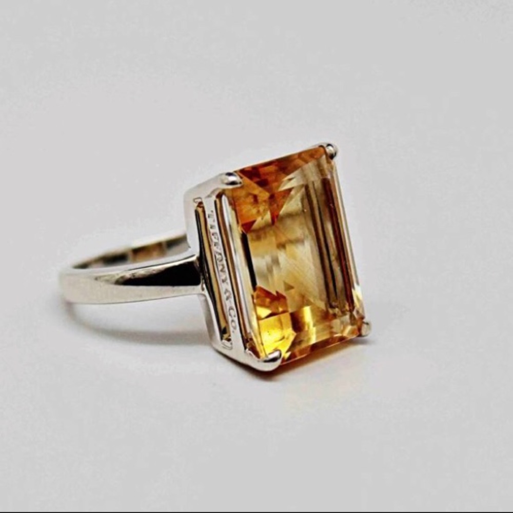 Tiffany Citrine Ring